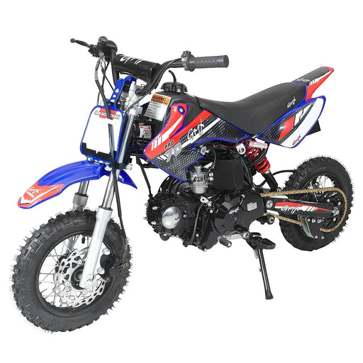 GMX 70cc Kids Dirt Bike - Blue - Baby & Kids > Ride on Cars Go-karts & Bikes