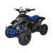 GMX 70cc Ripper-X Kids Quad Bike - Black / Blue - Quad Bike