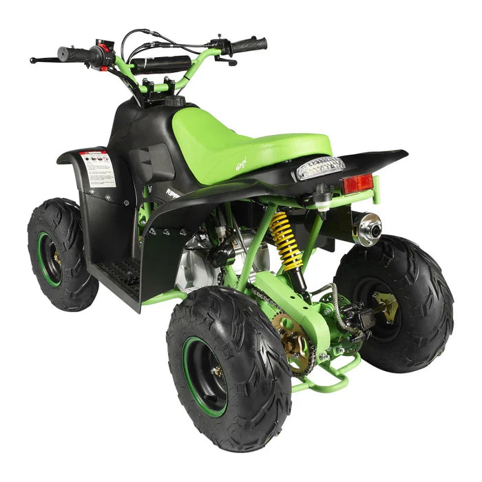 GMX 70cc Ripper-X Kids Quad Bike - Black / Green - Quad Bike