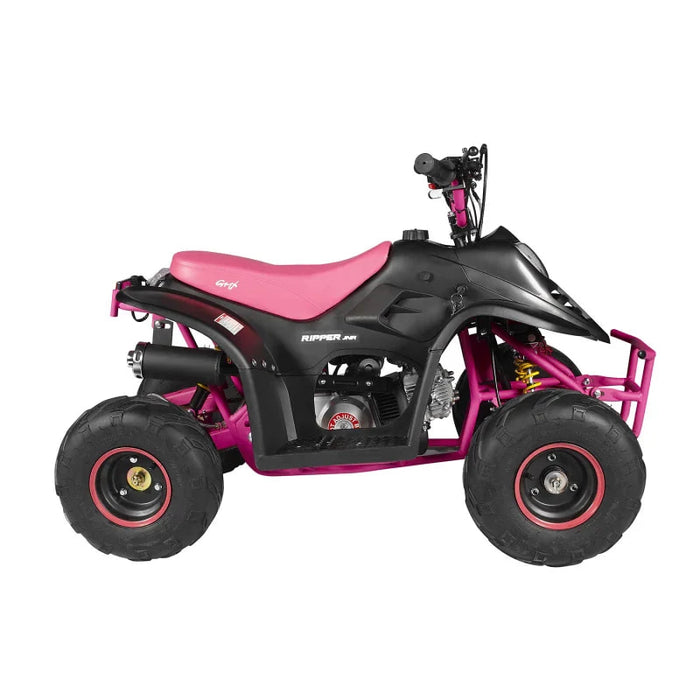 GMX 70cc Ripper-X Kids Quad Bike - Black / Pink - Quad Bike