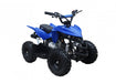 GMX Extreme Chaser 60cc 4-Stroke Kids Quad Bike - Blue