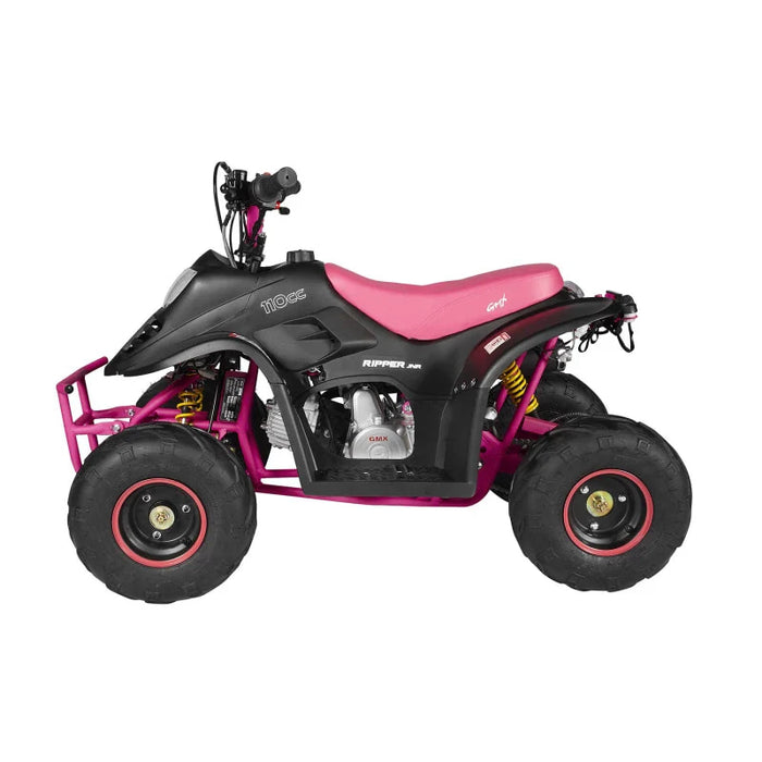 GMX Ripper-X Junior Kids Quad Bike - Black / Pink - Quad Bike