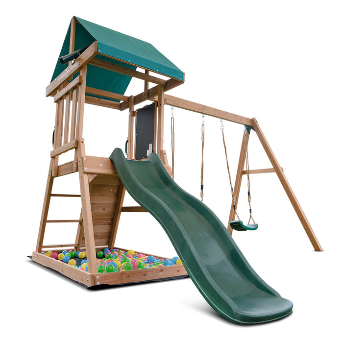 Greenvale Play Centre and swing set by Lifespan Kids