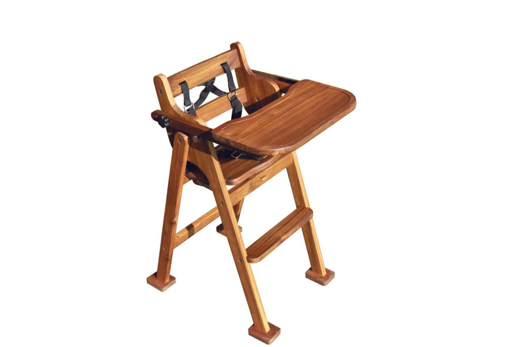 Hardwood Baby High Chair