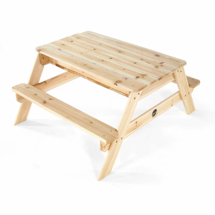 Plum Picnic Table and Benches with Sandpit