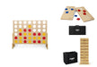 Backyard Party Pack: Cornhole Pro, Jumbo Stack Tower and Giant Four in a Row