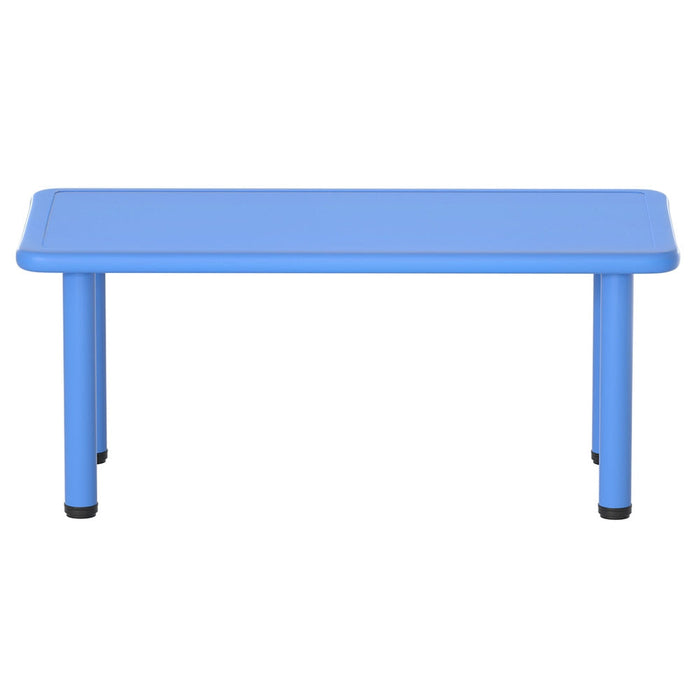 Keezi Adjustable Plastic Kids Table - Baby & Kids > Kid’s Furniture