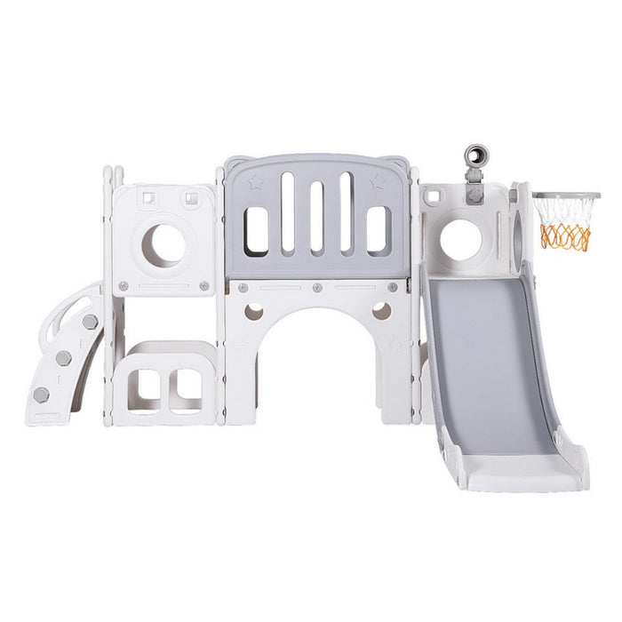 Keezi Kids 3 in 1 Playset with Basketball Hoop