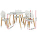 Keezi Kids 5-Piece Play Desk and Chairs Set - Baby & Kids > Kid’s Furniture