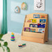 Keezi Kids 5 Tiers Organiser Bookshelf in Natural - Baby & Kids > Kid’s Furniture