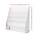 Keezi Kids 5 Tiers Organiser Bookshelf White sturdy construction