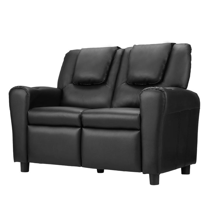 Keezi Kids Double Recliner Chair with Cup Holder