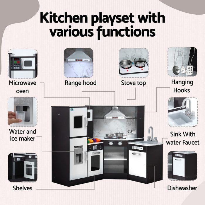 Keezi Kids Corner Kitchen Playset