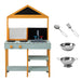 Keezi kids mud kitchen storage shelves