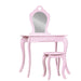 Keezi Kids Vanity Table and Stool Set Pink