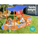 Keezi Kids Pirate-Themed Boat Sand Pit - Sandpits