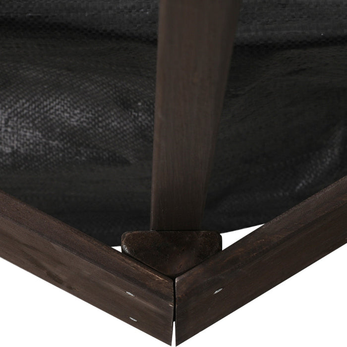 Keezi Kids Wooden Hexagon Sandpit