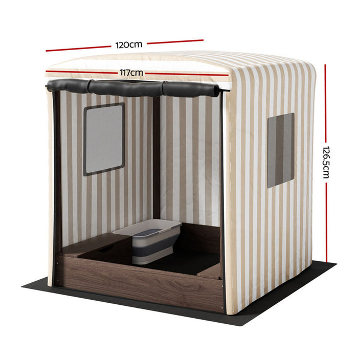 Keezi Kids Canopy Sandpit