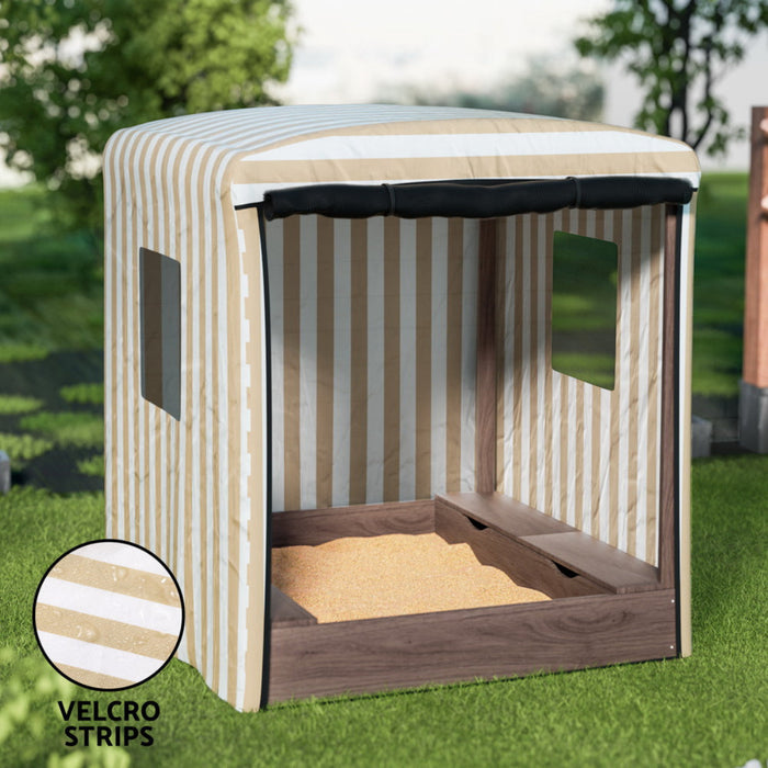 Keezi Kids Canopy Sandpit