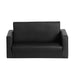 Keezi Kids Sofa 2 Seater Chair Children Flip Open Couch Armchair Black - Baby & Kids > Kid’s Furniture