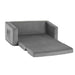 Keezi Kids Sofa 2 Seater Flip Open Couch Grey