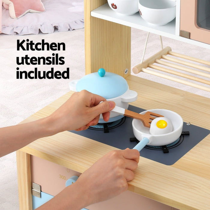 Keezi Kids Wooden Kitchen Playset