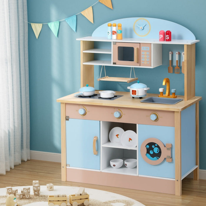 Keezi Kids Wooden Kitchen Playset