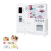 Keezi Kids Wooden Pretend Play Kitchen Set White