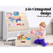 Keezi Sling Bookshelf with Removable Storage Boxes - Baby & Kids > Kid’s Furniture