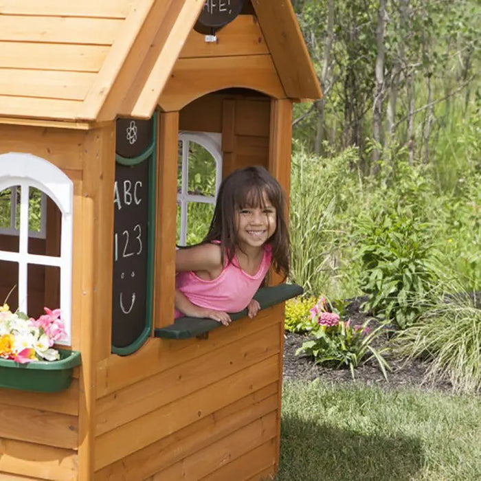 KidKraft Bancroft Wooden Kids Playhouse - Cubby House