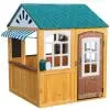 KidKraft Garden View Wooden Cubby House - Cubby House