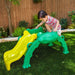 KidKraft Hop & Slide Frog Climbing Playset with Slide - Climbing Dome