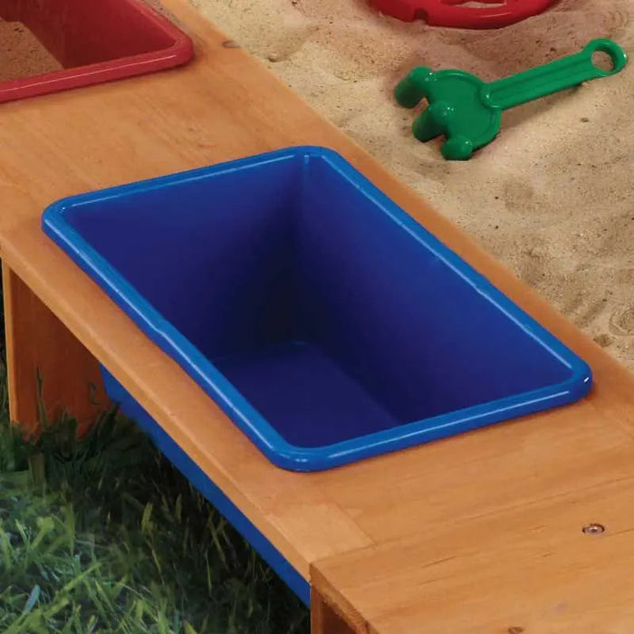 KidKraft Kids Sandpit with Canopy - Outdoor Play Equipment