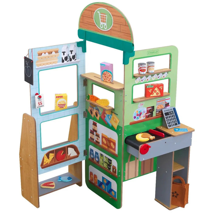 KidKraft Let’s Pretend™ Grocery Store Pop-Up Playset - Imaginary Play