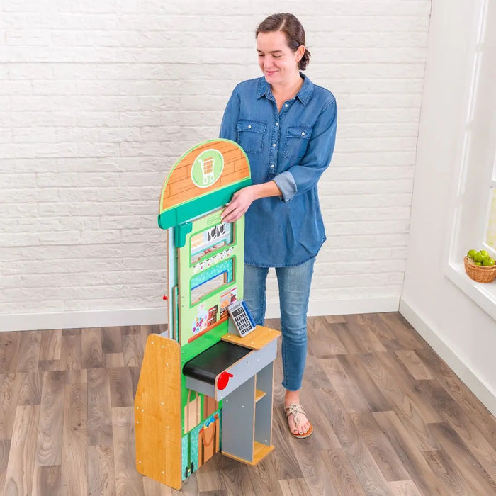 KidKraft Let’s Pretend™ Grocery Store Pop-Up Playset - Imaginary Play