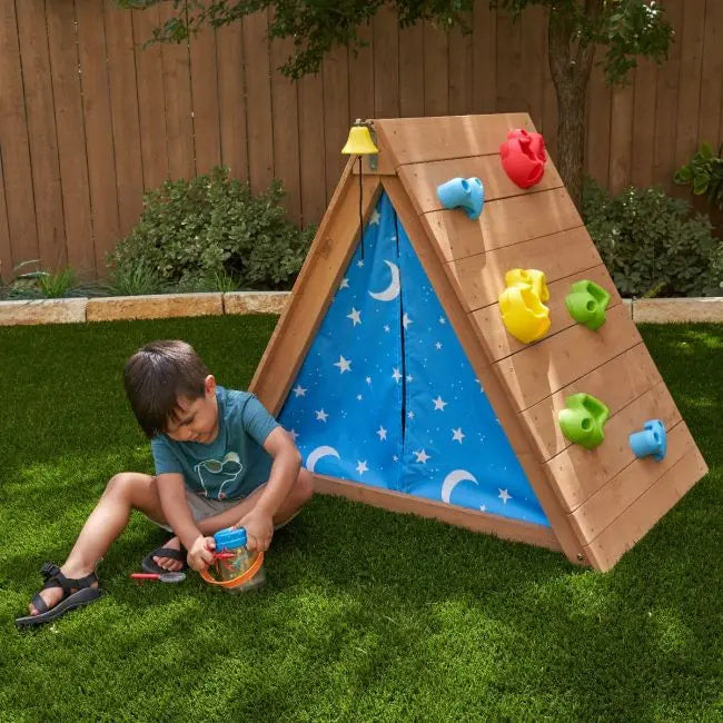 KidKraft Mini Hideout and Climber - Cubby House