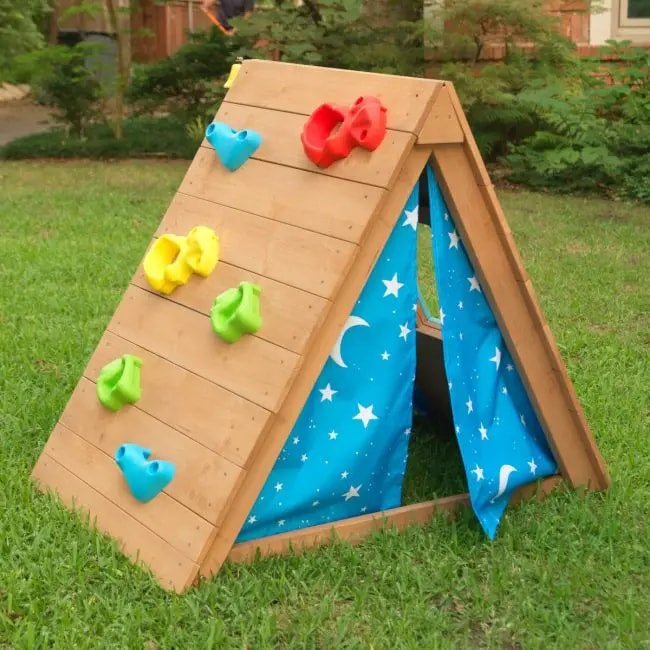 KidKraft Mini Hideout and Climber - Cubby House