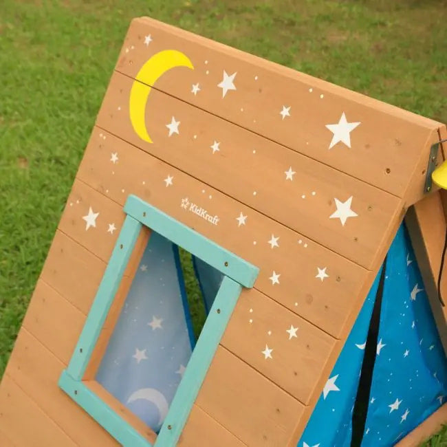 KidKraft Mini Hideout and Climber - Cubby House