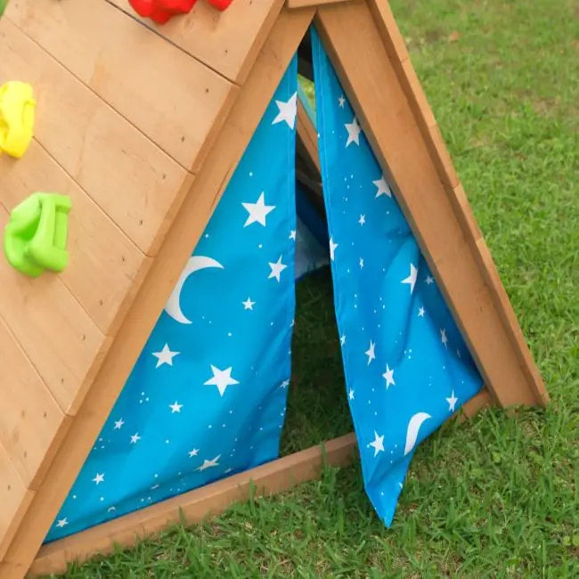 KidKraft Mini Hideout and Climber - Cubby House