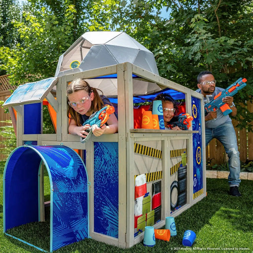 KidKraft Nerf Geo Strike Kids Playset - Outdoor Play Equipment