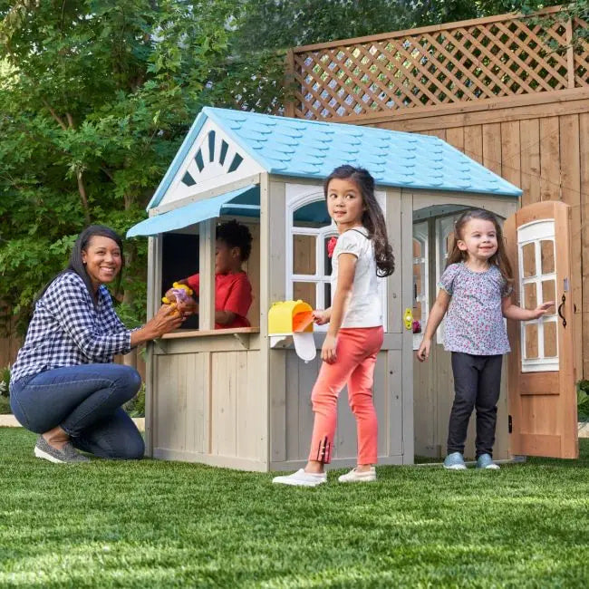 KidKraft Oceanfront Kids Cubby House - Cubby House