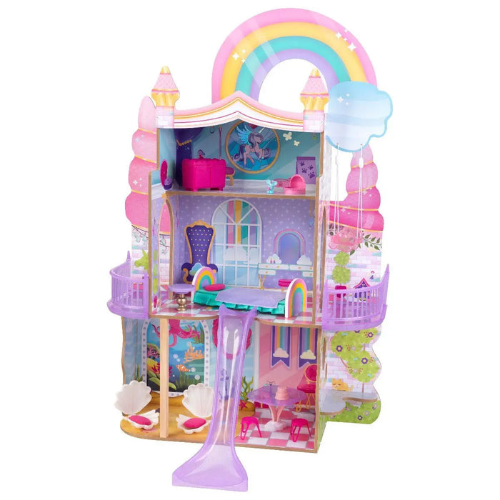 KidKraft Unicorn Mermaid Kids Dollhouse - Doll House