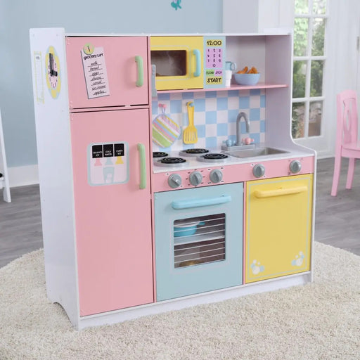 KidKraft Wooden Pastel Kids Kitchen - Kids Kitchen