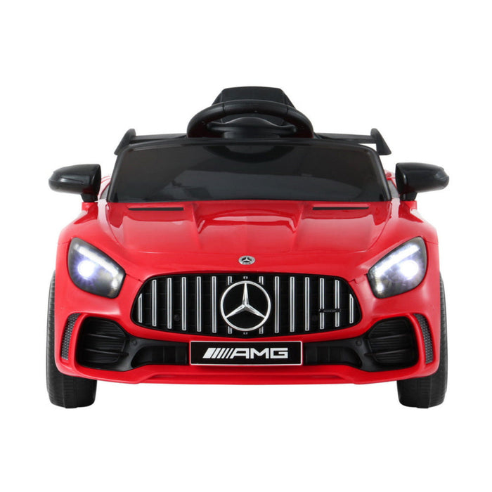 Kids 12V Mercedes-Benz AMG GTR Electric Ride On Car - Red