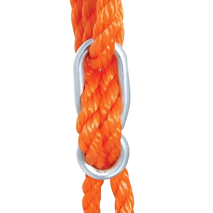 image of a close up of the rope with a white background from the kids explore nest swing