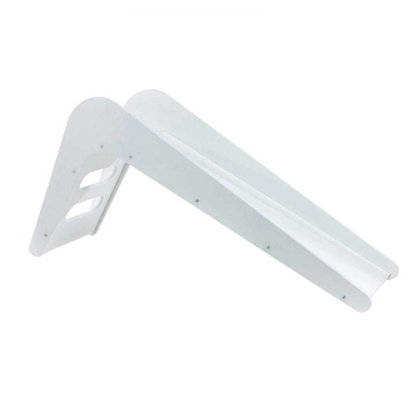 Kids Wooden Slide in White