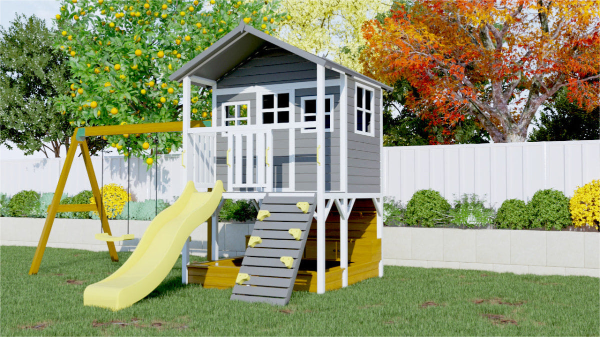 Kidzshack Caboodle Shack Cubby House