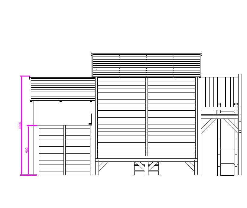 Kidzshack Cubbies Delightful Shack