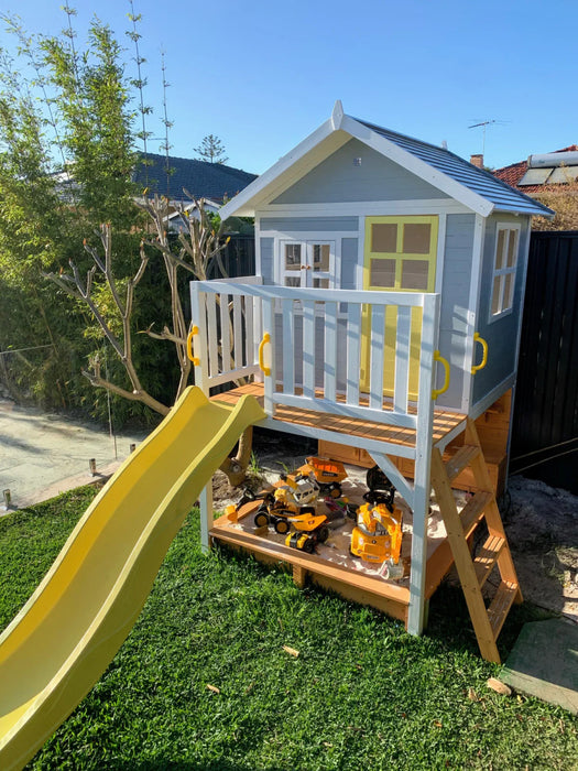 Kidzshack Cubbies Inspiration Shack with Mud Kitchen & Activity Zone