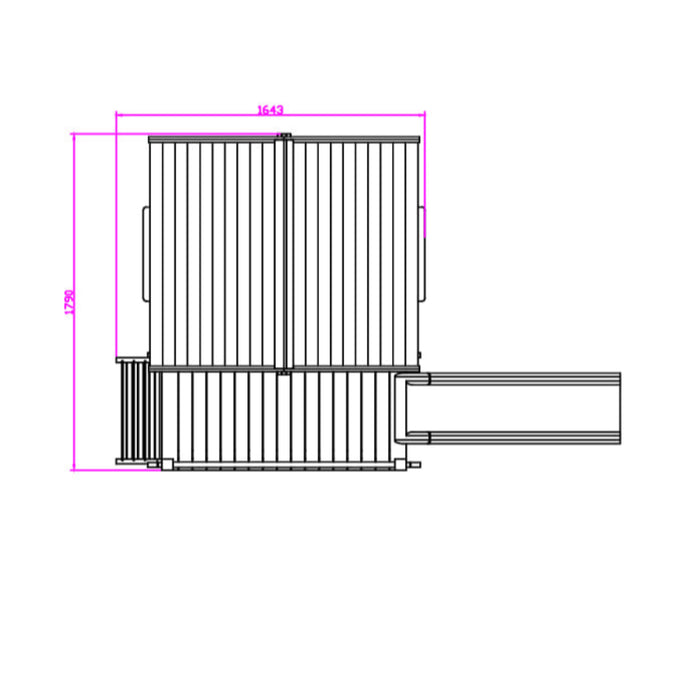 Kidzshack Happy Shack Cubby House